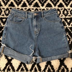 Mom jean shorts